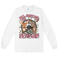 White fill the freezer season Long Sleeve Tee - MaliasSmallBusiness