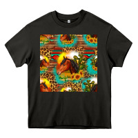 Asphalt desert horse seamless patern Heavy Core Tee - HRA Design Shop