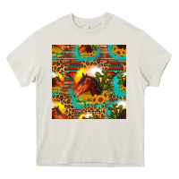 Cream desert horse seamless patern Heavy Core Tee - HRA Design Shop