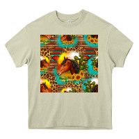 Mossy desert horse seamless patern Heavy Core Tee - HRA Design Shop