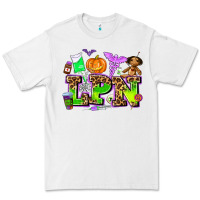 White lpn halloween nurse with Premium Tee - AdoDesignShop