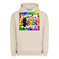 Pigment French Oak Wildcat Pride LGBTQ Tumbler Urban Hoodie - BundleAndBundleShop