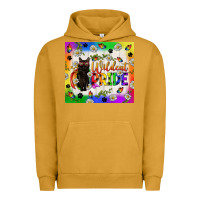 Pigment Peanut Butter Wildcat Pride LGBTQ Tumbler Urban Hoodie - BundleAndBundleShop