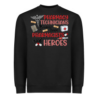 Black pharmacy technicians Heavyweight Sweatshirt - MaliasSmallBusiness