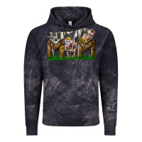 Cloud Black Western Mom With Spotted Pig And Baby Pig Vintage Hoodie - LillyAllenDesigns