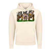 Vintage Artic Western Mom With Spotted Pig And Baby Pig Vintage Hoodie - LillyAllenDesigns