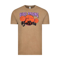 Vintage Coffee busy raising ballers Vintage Tee - MaliasSmallBusiness