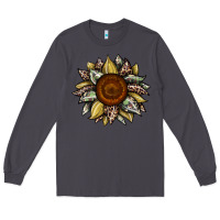 Smoke sunflower camouflage and leopard 2 Long Sleeve Tee - JahusDesignShop
