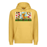 Antique Gold cute horse Premium Hoodie - TumblerDesignByShophia