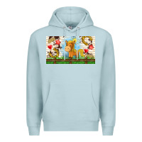 Blue Mist cute horse Premium Hoodie - TumblerDesignByShophia