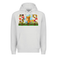 Dove Grey cute horse Premium Hoodie - TumblerDesignByShophia