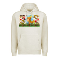 Oatmeal Heather cute horse Premium Hoodie - TumblerDesignByShophia