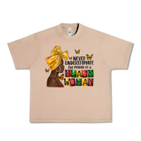 Burro never understimate the power of a black woman Urban Heavy Tee - MaliasSmallBusiness