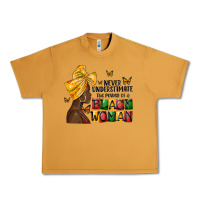 Peanut Butter never understimate the power of a black woman Urban Heavy Tee - MaliasSmallBusiness
