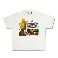 Pistachio never understimate the power of a black woman Urban Heavy Tee - MaliasSmallBusiness