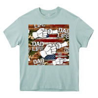 Arona dad life fist bump seamless pattern Heavy Core Tee - HRA Design Shop