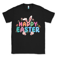 Black happy easter Classic Tee - MaliasSmallBusiness