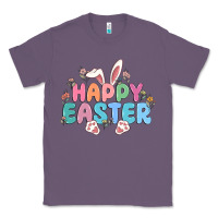 Lavender happy easter Classic Tee - MaliasSmallBusiness