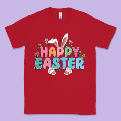 Happy Easter Classic Tee Designed By Maliassmallbusiness