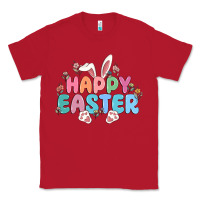 Red happy easter Classic Tee - MaliasSmallBusiness