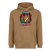 Toasted Coconut Cosmic Cowgirl Heavyweight Hoodie - HowdyJamesFarm