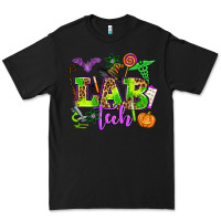 Black lab tech halloween Premium Tee - AdoDesignShop
