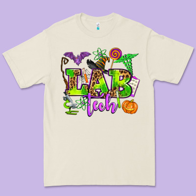 Lab Tech Halloween Premium Tee Designed By Adodesignshop