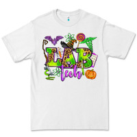 White lab tech halloween Premium Tee - AdoDesignShop