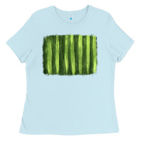 Baby Blue watermelon pattern background Ladies Tee - HRA Design Shop