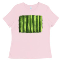 Bubblegum Pink watermelon pattern background Ladies Tee - HRA Design Shop