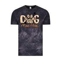 Cloud Black dog mama Vintage Tee - MaliasSmallBusiness