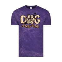 Cloud Purple dog mama Vintage Tee - MaliasSmallBusiness