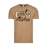 Vintage Coffee dog mama Vintage Tee - MaliasSmallBusiness