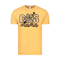 Vintage Mustard dog mama Vintage Tee - MaliasSmallBusiness
