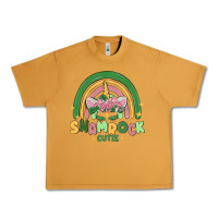 Peanut Butter shamrock cutie Urban Heavy Tee - MaliasSmallBusiness