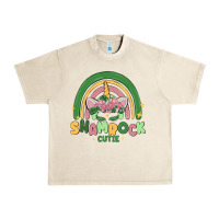 Sandshell shamrock cutie Urban Heavy Tee - MaliasSmallBusiness