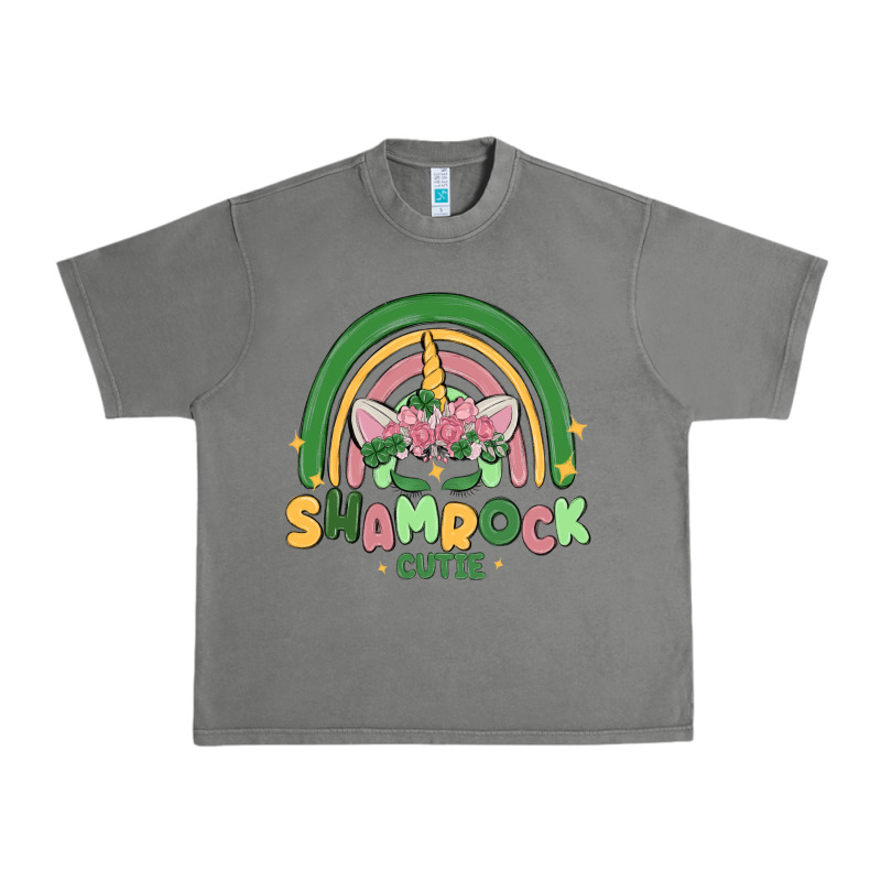 Shamrock Cutie Urban Heavy Tee by MaliasSmallBusiness | Teevron