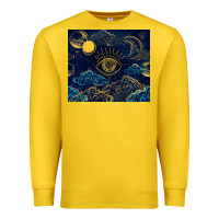 Lemon evil eye moon Premium Sweatshirt - TumblerDesignByShophia