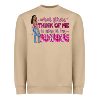 Mushroom what other think of me is none of my business Heavyweight Sweatshirt - NancyCooperArtShop