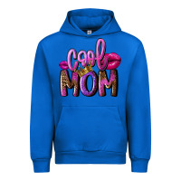 Cobalt Cool mom Mother's Day Urban Hoodie - FaDigitalArtStudio