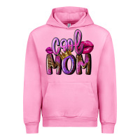 Fuchsia Pink Cool mom Mother's Day Urban Hoodie - FaDigitalArtStudio