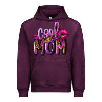 Mauve Wine Cool mom Mother's Day Urban Hoodie - FaDigitalArtStudio