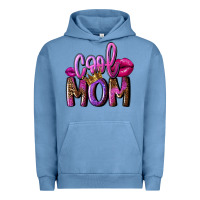 Pigment Pebble Blue Cool mom Mother's Day Urban Hoodie - FaDigitalArtStudio