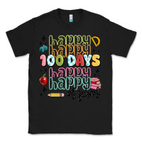 Black 100 days of school Classic Tee - MaliasSmallBusiness