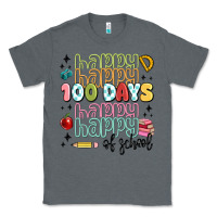 Charcoal Heather 100 days of school Classic Tee - MaliasSmallBusiness