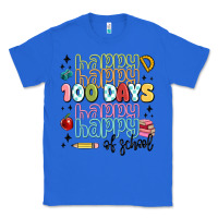 True Royal 100 days of school Classic Tee - MaliasSmallBusiness