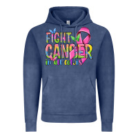 Vintage Denim fight cancer in all colors Vintage Hoodie - NancyCooperArtShop