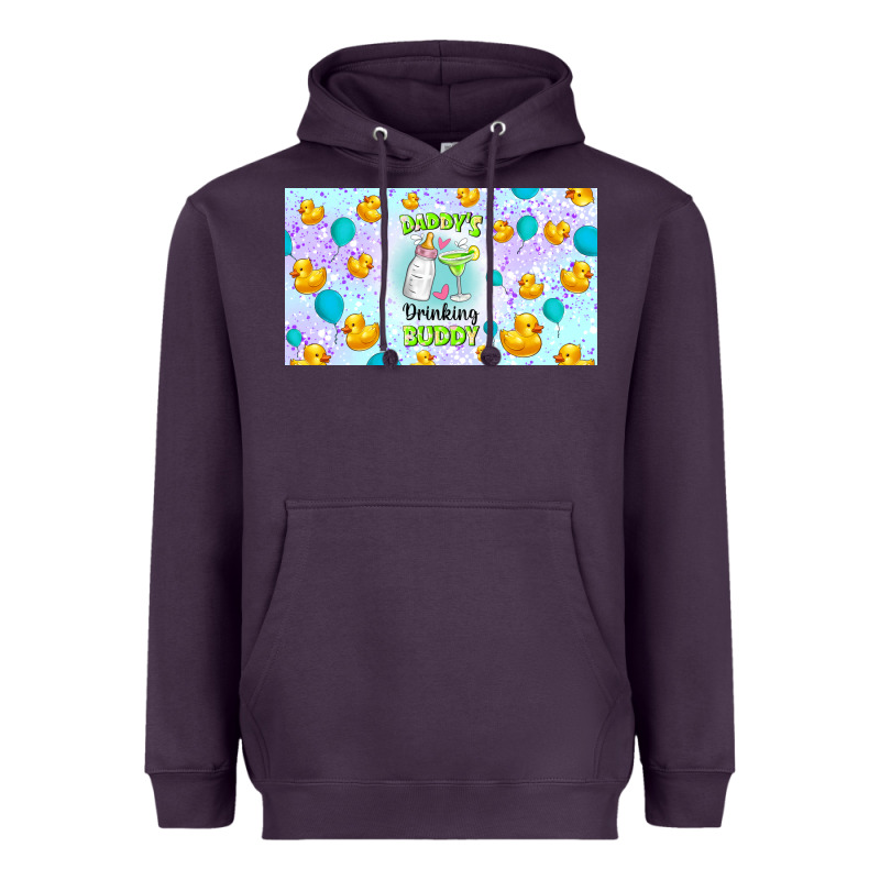 Daddy's Drinking Buddy Heavyweight Hoodie by TumblerDesignByShophia | Teevron