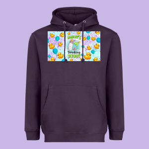 Daddy's Drinking Buddy Heavyweight Hoodie Designed By Tumblerdesignbyshophia