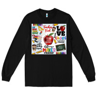 Black teacher Long Sleeve Tee - MaliasSmallBusiness